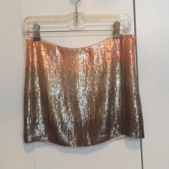 Haute Hippie Ombré Sequin Mini - Picture 1 of 5